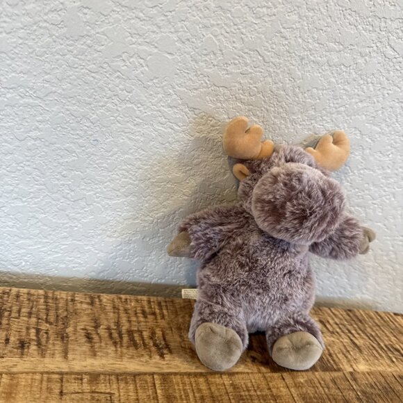 Mary Meyer Fabfuzz Caboodle Moose Plush Stuffed Animal Gray Soft 10” - Picture 7 of 8